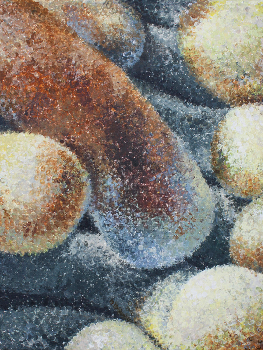 "Untitled" 2024 Acrylic on canvas 8" x 10"