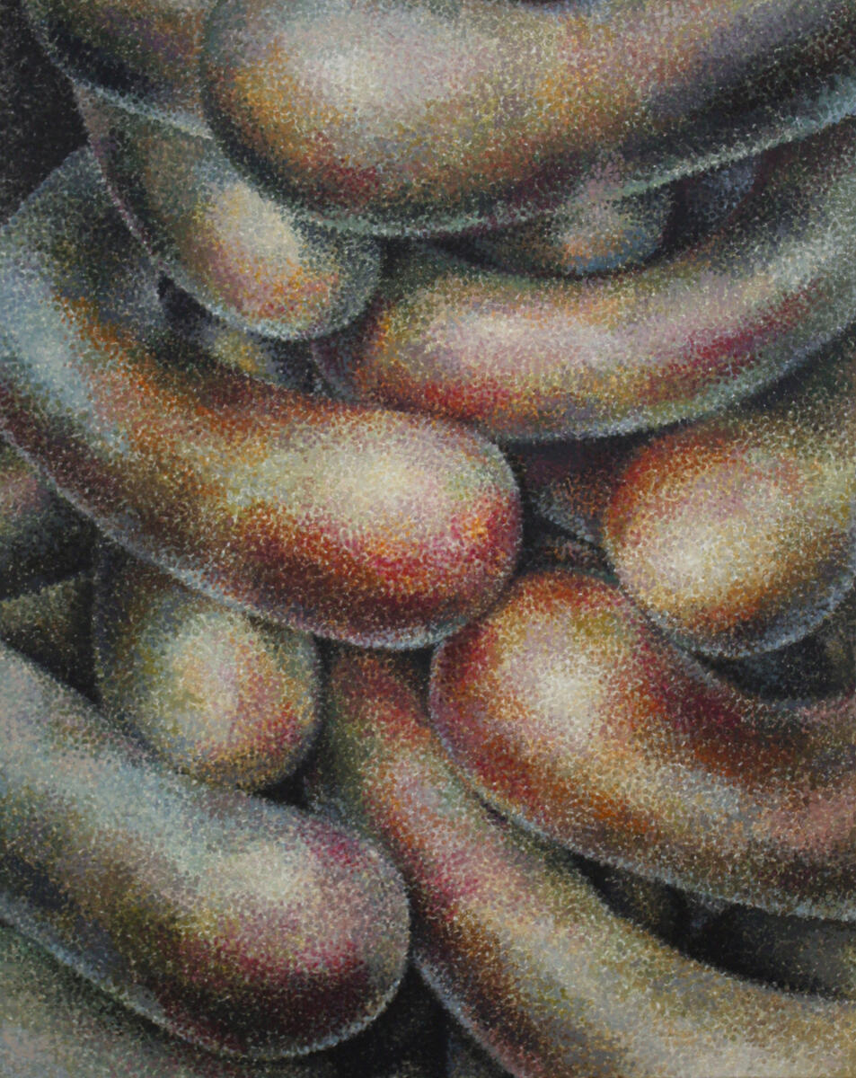 "I Miss You" 2024 Acrylic on canvas 24" x 30"